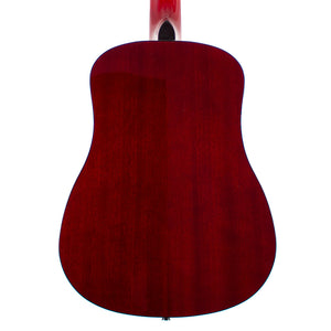 Maverick Guitars 1/2 Size Acoustic Red w/Gig Bag M12A-RD