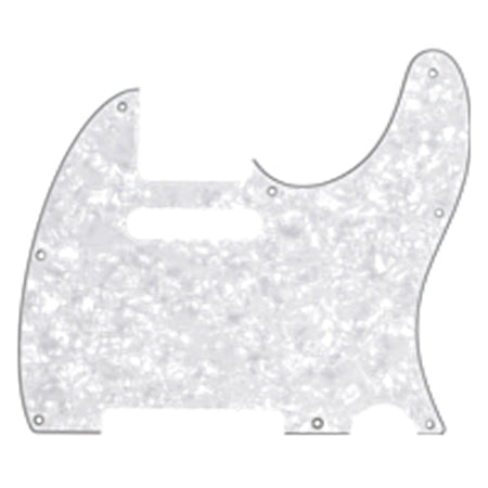 Fender 8 Hole Telecaster Pickguard White Pearl