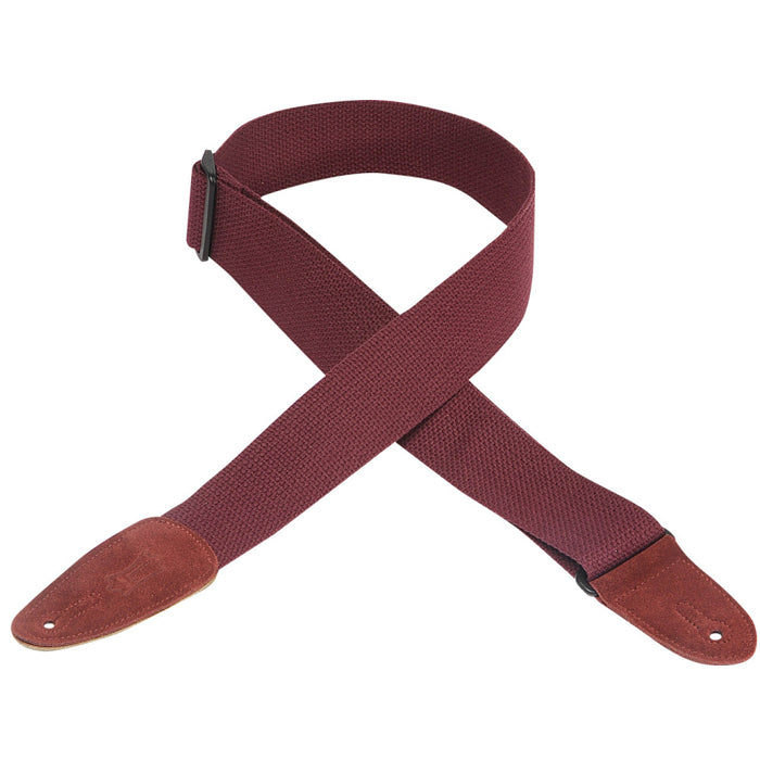 Levy's Classic Series Burgundy Guitar Strap MC8-BRG