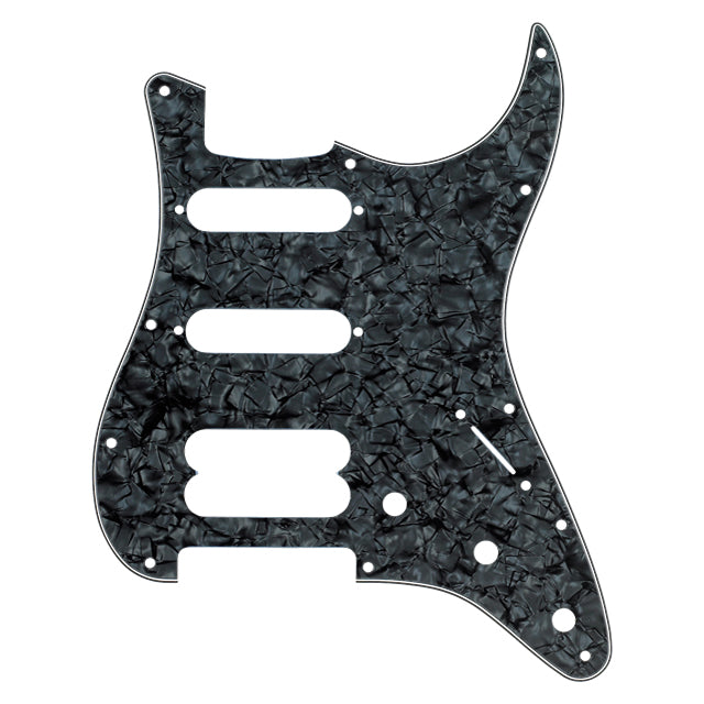 Fender 11-Hole Modern HSS Ultra Series Strat Pickguard Black Pearl