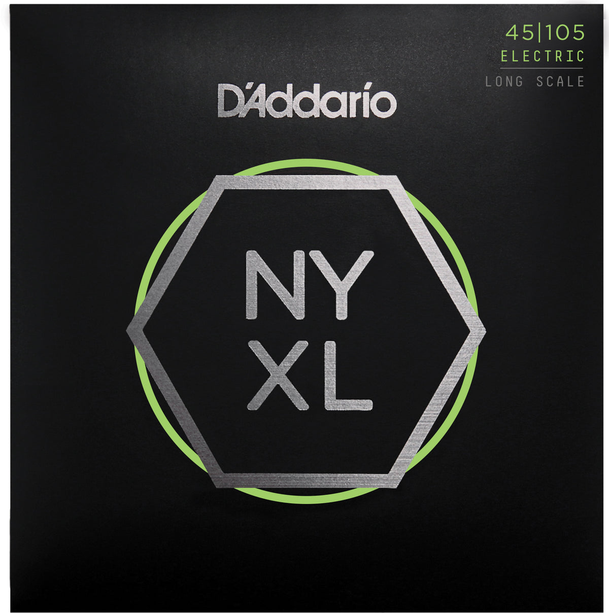 D'Addario NYXL45105 Set Long Scale Light Top / Med Bottom 45-105