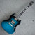2021 Epiphone SG Prophecy Blue Tiger Gloss