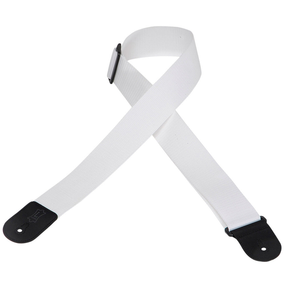 Levy's M8POLY-WHT Polypropylene Guitar Strap