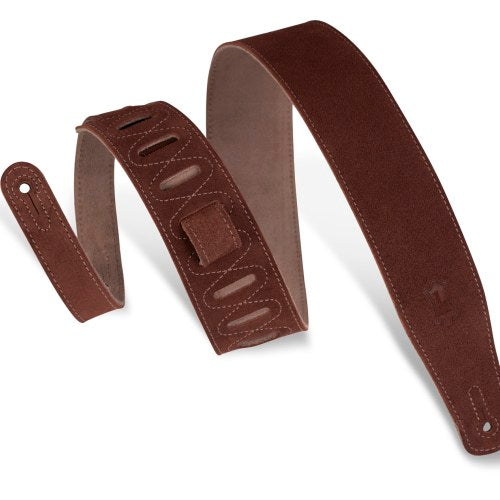 Levy's MS26-RST Hand-Brushed Suede Guitar Strap