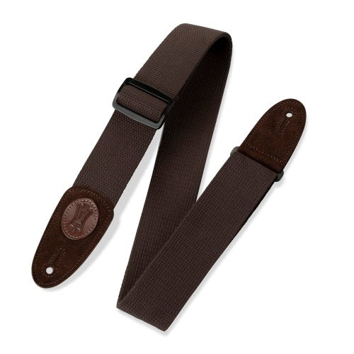 Levy's MSSC8-BRN Cotton Guitar Strap