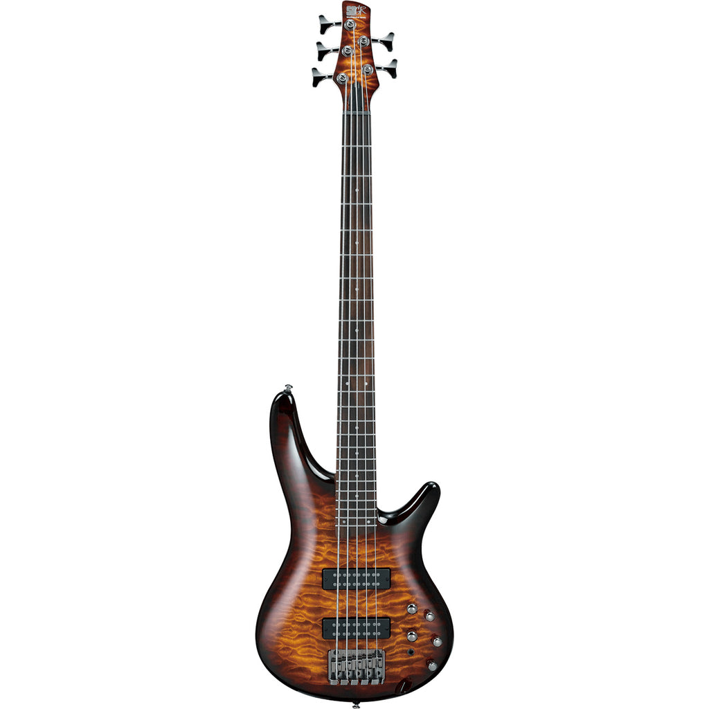 Ibanez SR405EQM Dragon Eye Burst 5-String Bass - Guitarworks