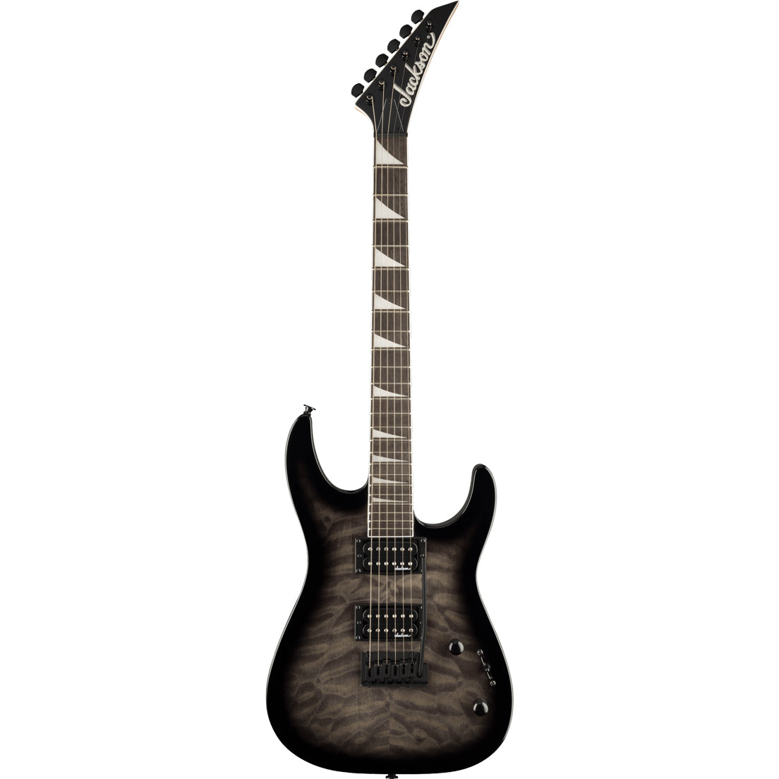 Jackson JS Series Dinky JS20 DKQ 2PT Transparent Black Burst