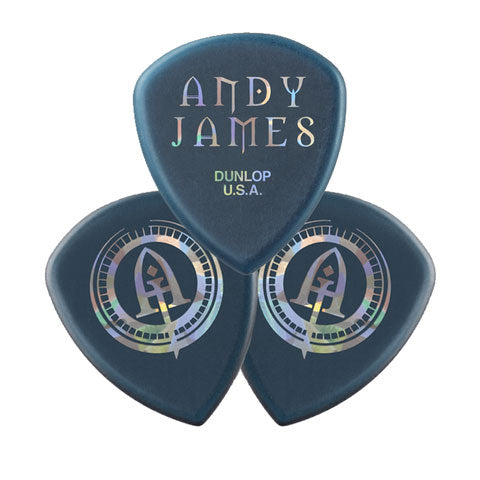 Jim Dunlop Andy James Flow Jumbo Pick 3 Pack 546PAJ200