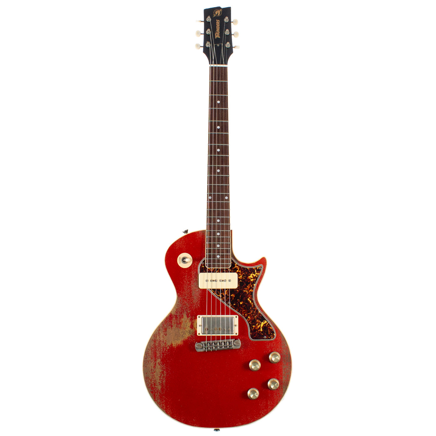 Rock 'N Roll Relics Thunders II SC Candy Apple Red Heavy Aging