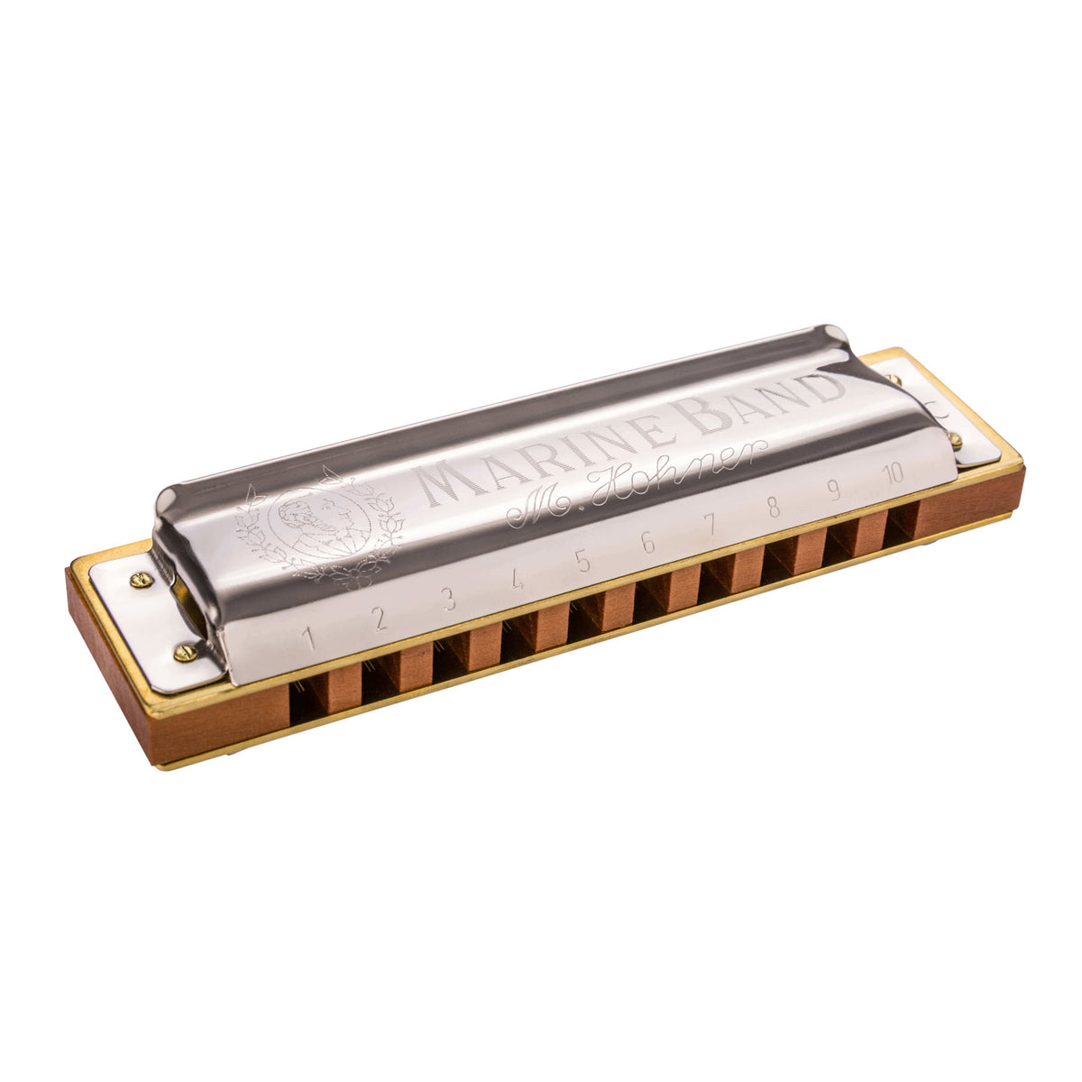 Hohner Marine Band 1896 Harmonica F