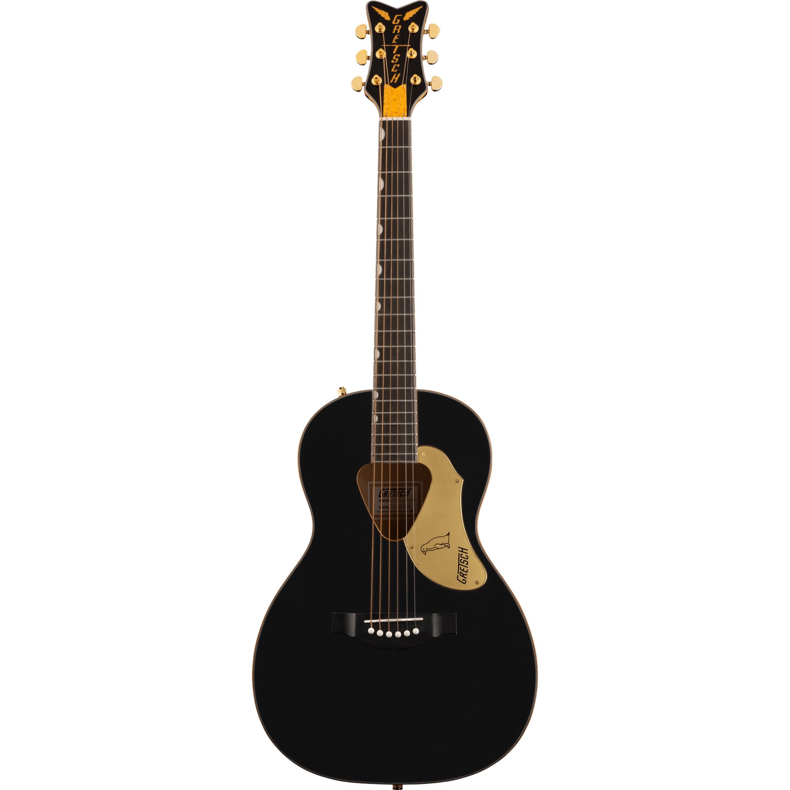 Grestch G5021E Rancher Penguin Parlor Acoustic/Electric Black