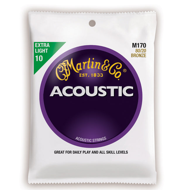 Martin Traditional 80/20 Bronze Extra Light M170