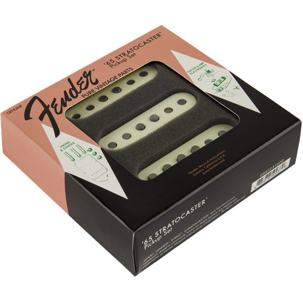 Fender Pure Vintage '65 Strat Pickup Set (3) Vintage White