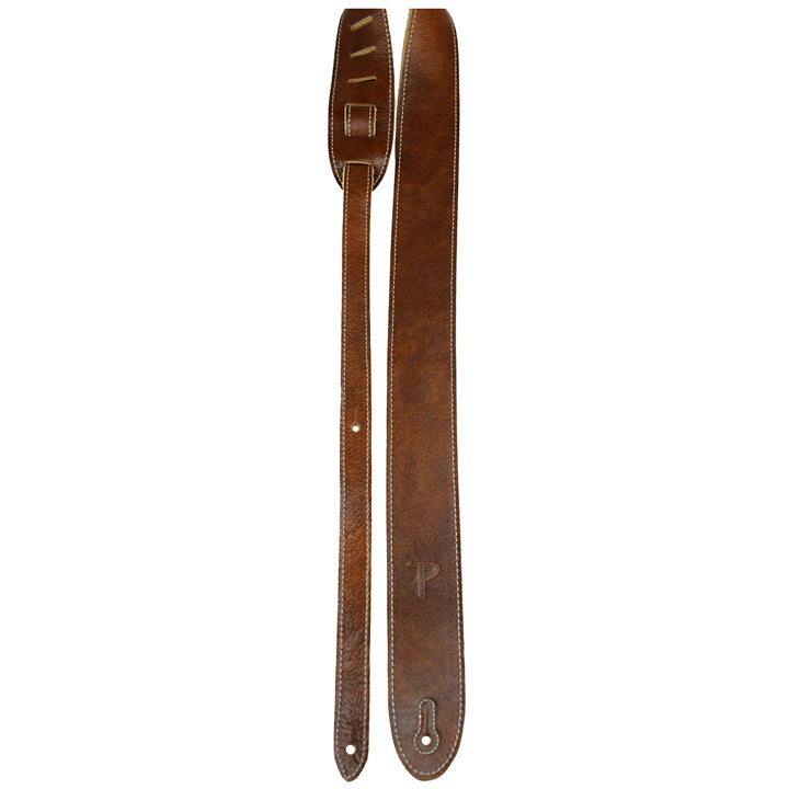 Perri's Strap 2" Soft Italian Leather Chestnut BM2-6554