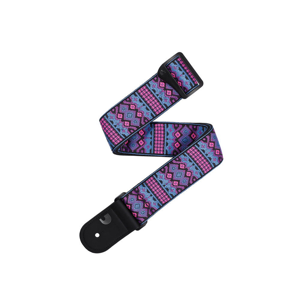 D'Addario Eco Guitar Strap Outrun Woven Aztec 50RW14