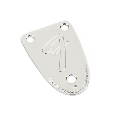 Fender 70s Vintage Style 3-Bolt Bass Neck Plate Chrome