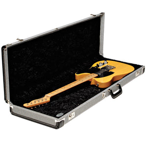 Fender G&G Deluxe Strat/Tele Hardshell Case Black Tweed