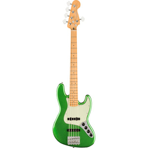 Fender Player Plus Active Jazz Bass V Maple Fingerboard Cosmic Jade