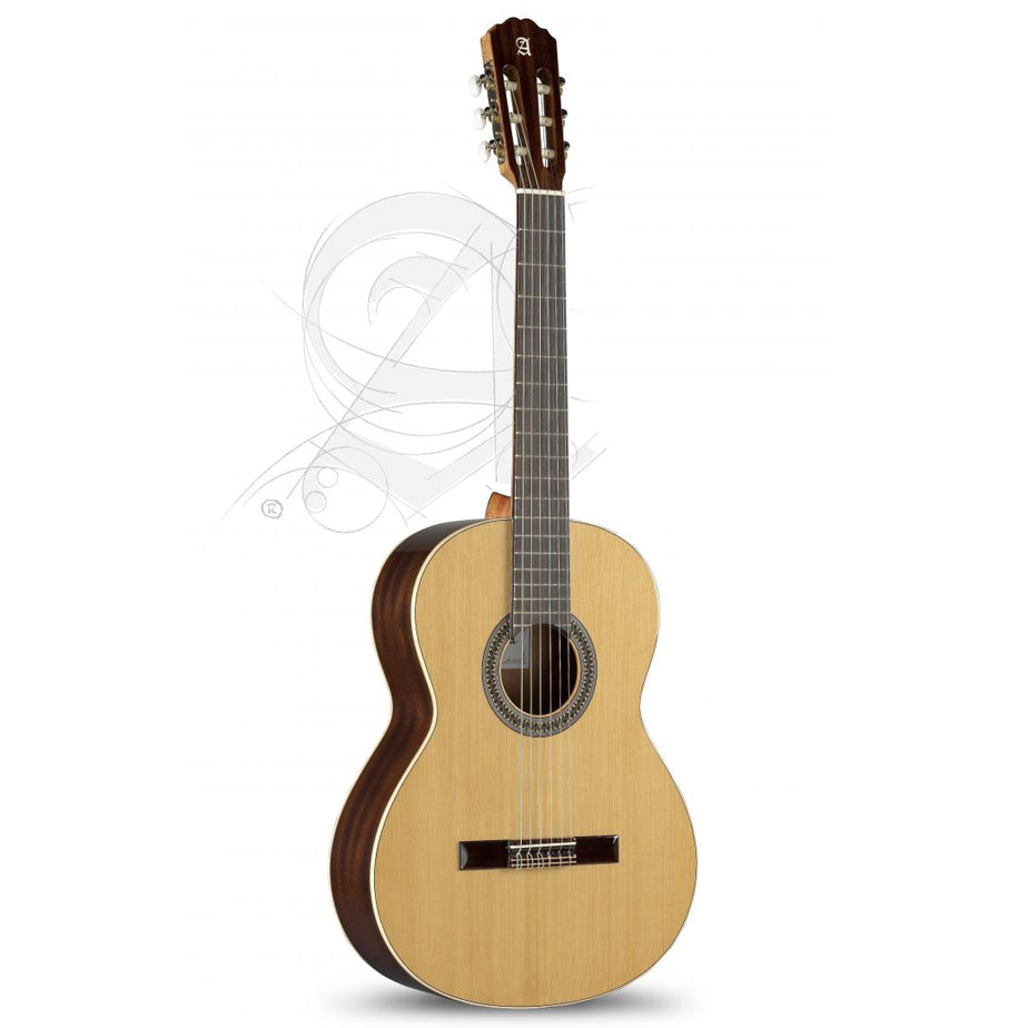 Alhambra 2C Solid Cedar Top Classical Guitar w/Bag - Guitarworks