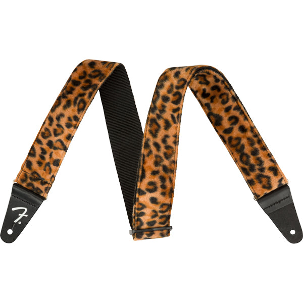Fender Wild Animal Leopard Print Strap 2"