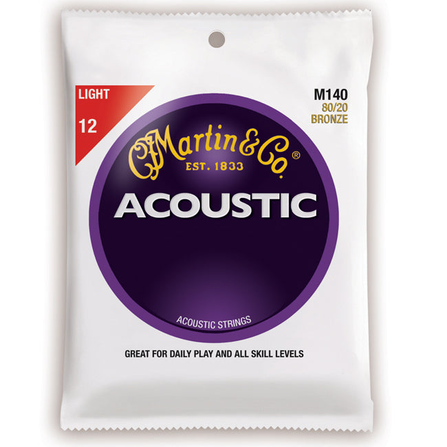 Martin Traditional 80/20 Bronze Light M140