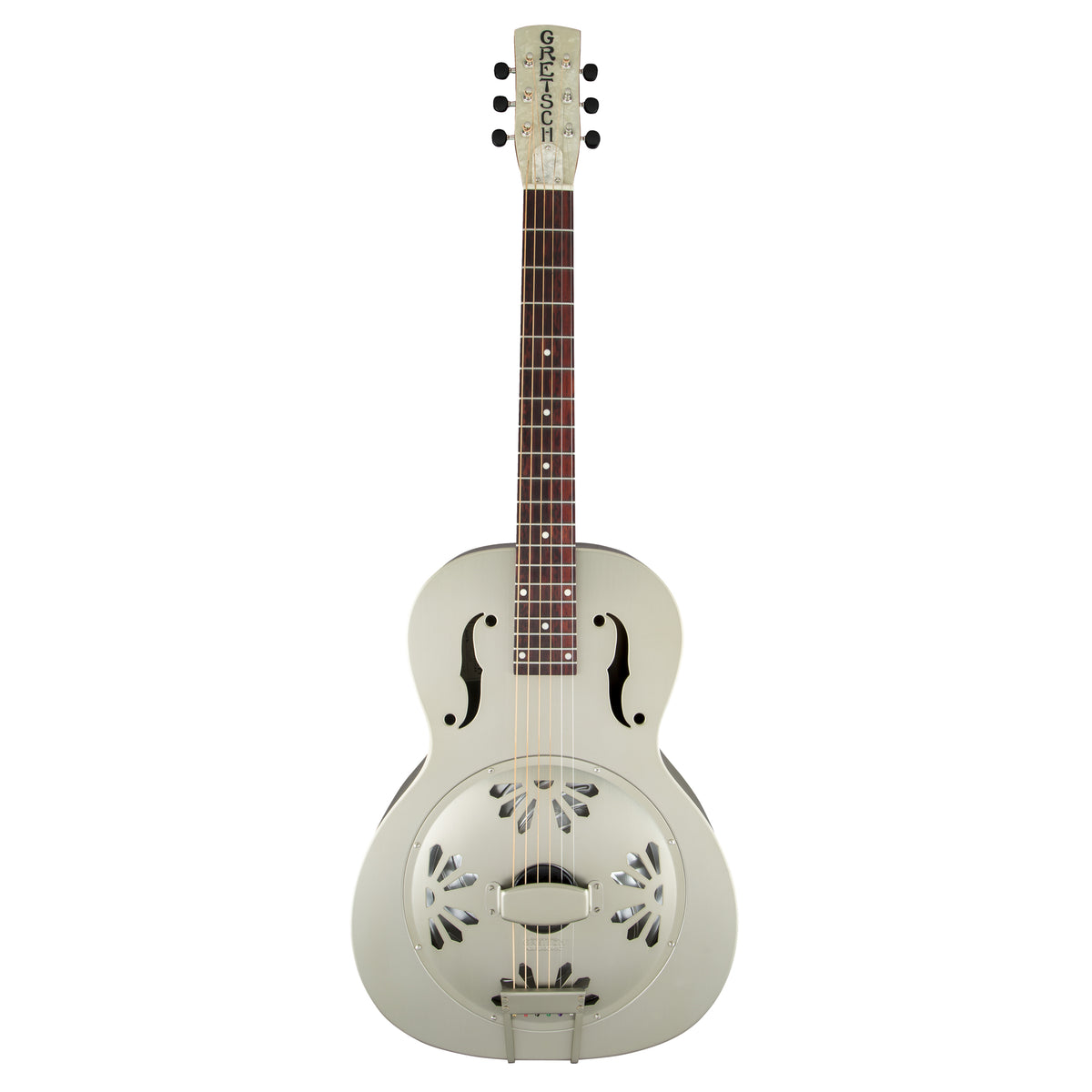 Grestch G9201 Honey Dipper Round-Neck Brass Body Resonator Shed Roof