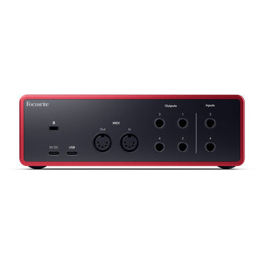 Focusrite Scarlett 2i2 4th Gen USB Audio Interface and Yamaha HS5 Powered  Studio Monitor Bundle